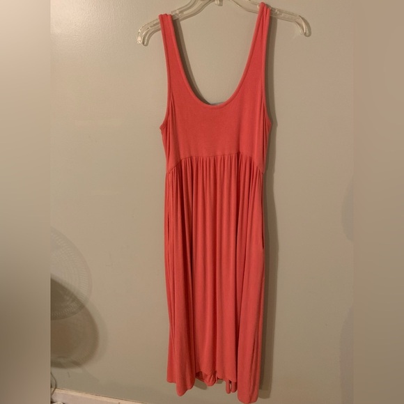 Hatch maternity softest ribbed tank nursing dress pink rose 2 medium - Picture 7 of 8